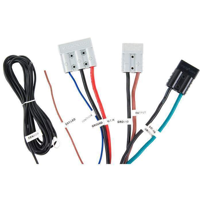KickAss Premium DCDC Charger & DCDC Wiring Kit- Plug & Play Alt 6 Image